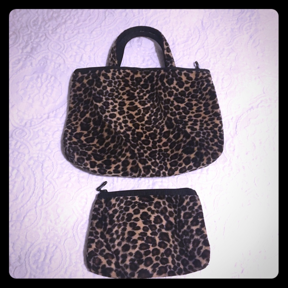 Summer Sale!! Leopard Cosmetic Cases